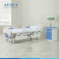 AG-BYS001 mais avançado 3 manivelas função paciente hospital manual cama cuidado